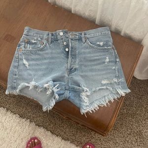 Agolde swap meet original cutoff shorts
